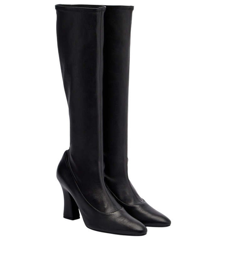 Photo: Magda Butrym Leather knee-high boots