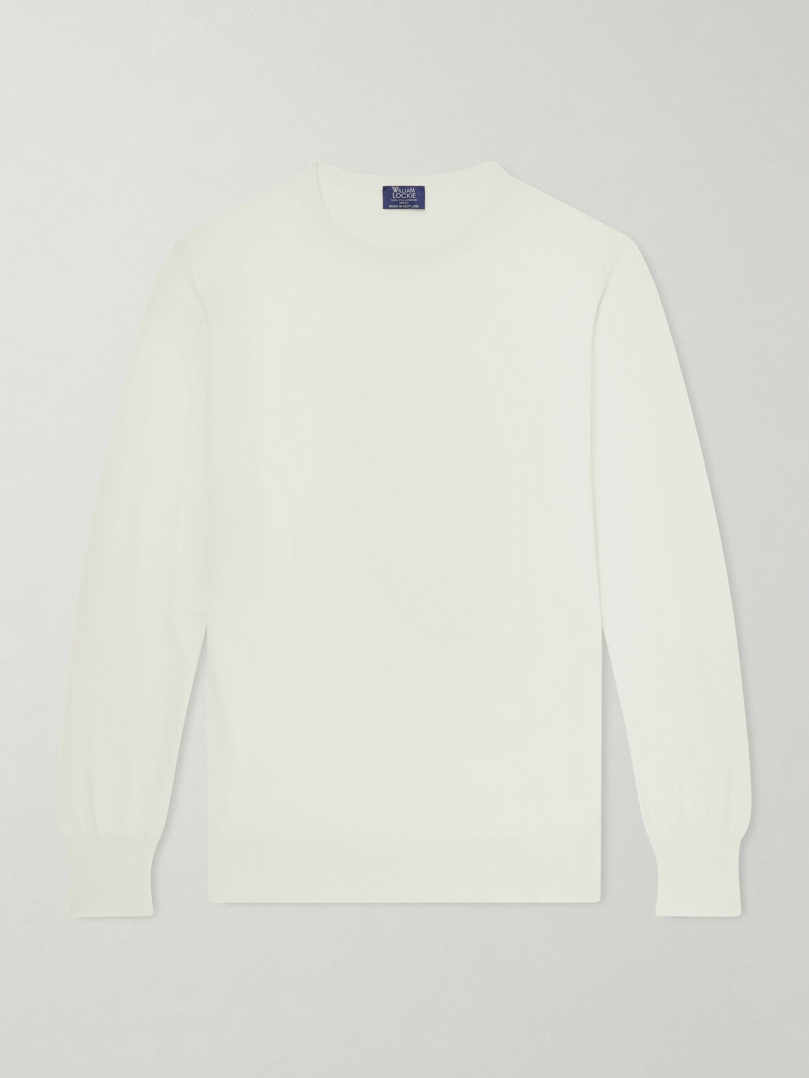 William Lockie - Merino Wool Sweater - Neutrals