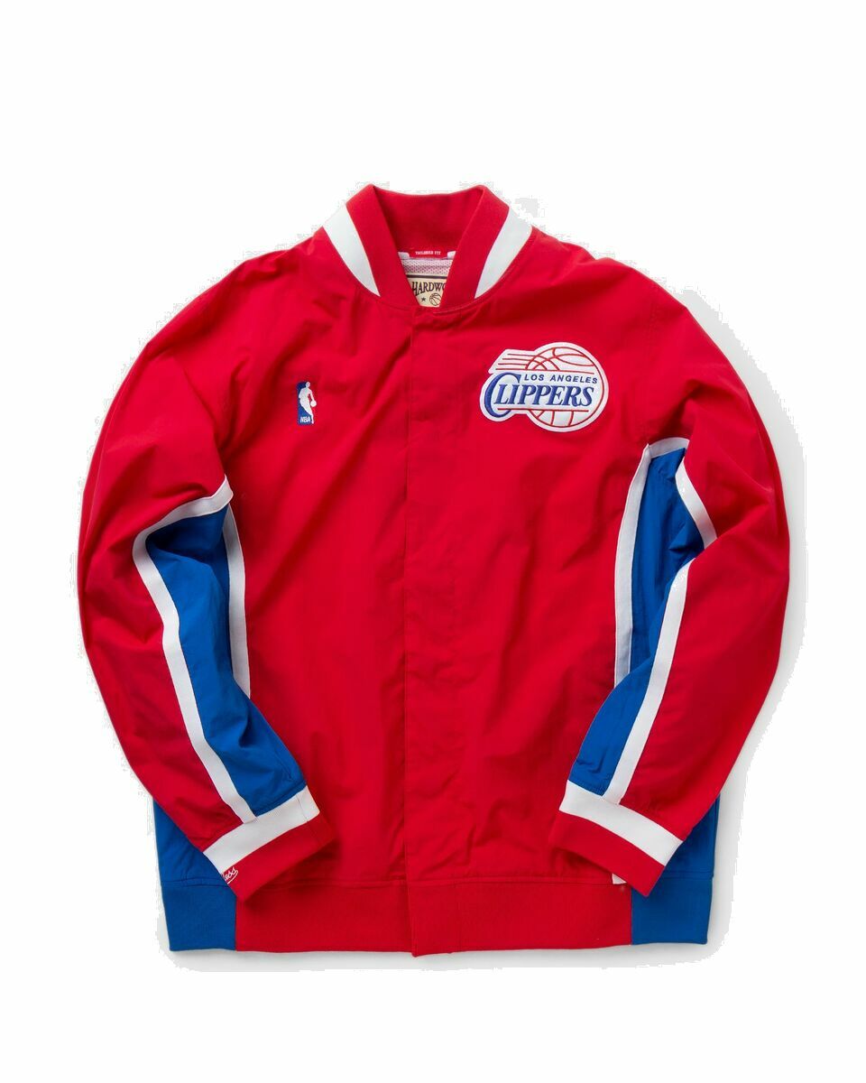 Photo: Mitchell & Ness Nba Authentic Jacket Los Angeles Clippers 1995 96 Red - Mens - College Jackets/Track Jackets