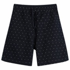 Service Works Men's Polka Dot Chef Shorts in Navy