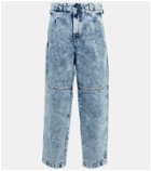 The Mannei Shobak bleached straight jeans