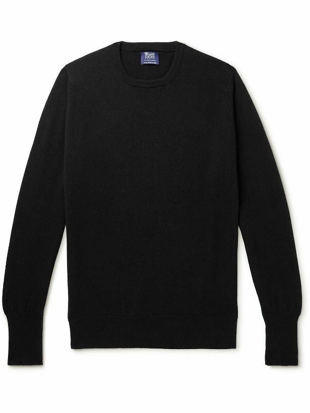 Photo: William Lockie - Oxton Cashmere Sweater - Black
