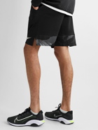 Nike Training - Straight-Leg Printed Dri-FIT Training Shorts - Black