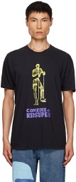 KidSuper Black 'Comedie De KidSuper' Comic T-Shirt