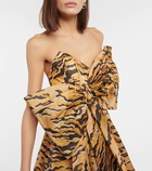 Zimmermann Matchmaker animal-print silk midi dress