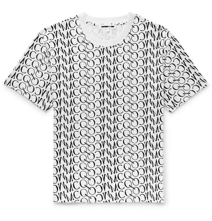 Photo: McQ Alexander McQueen - Logo-Print Cotton-Jersey T-Shirt - White