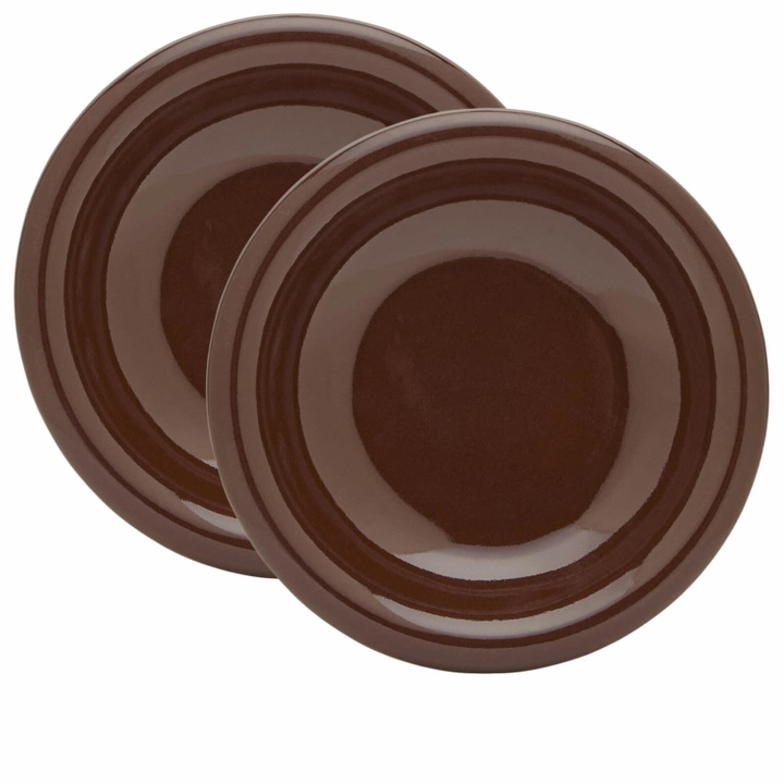 Photo: HAY Barro Bowl - Set of 2 in Burgundy 