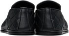 Bottega Veneta Black Sunday Slippers
