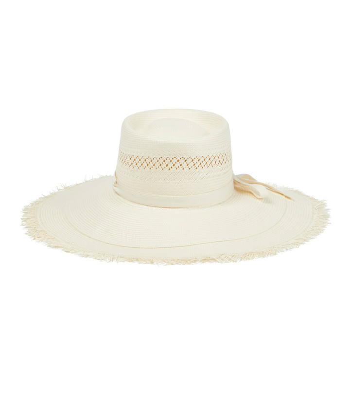 Photo: Zimmermann - Frayed raffia sun hat