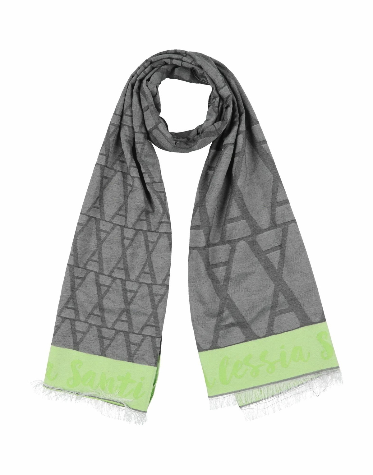 Alessia Santi Womens Scarf Charcoal