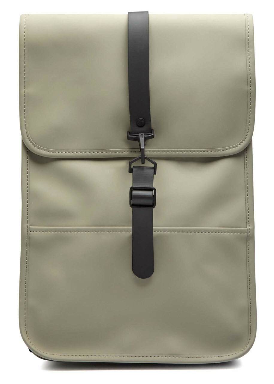 Rains Mini Rubberised Backpack - Sage - One Size