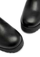 Givenchy Voyou Leather Chelsea Boots Black