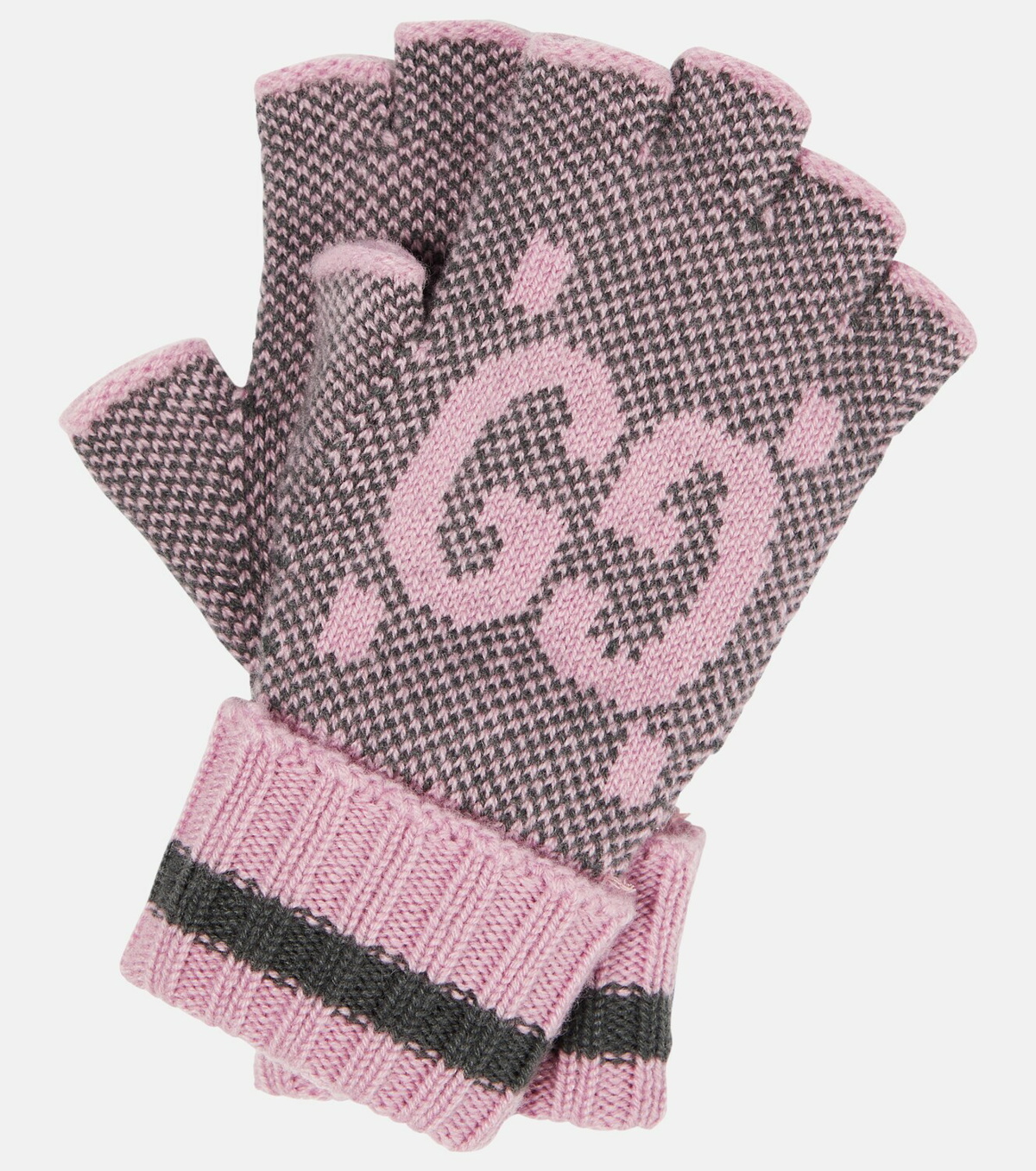 Gucci Embroidered Tulle Gloves
