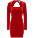 Vetements - Velvet minidress