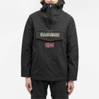 Napapijri Women's Rainforest Nylon Windbreaker Jacket in Black