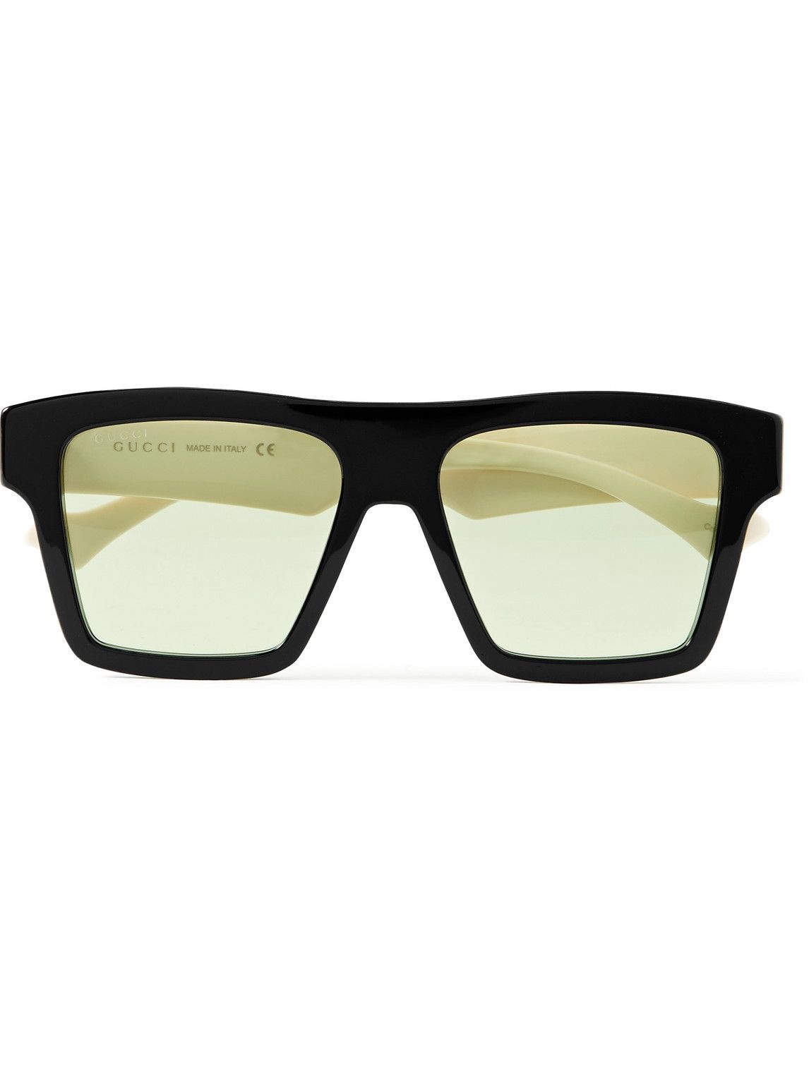 Gucci Eyewear - Square-Frame Two-Tone Acetate Sunglasses Gucci