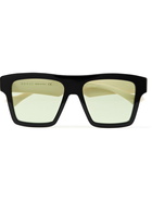 Gucci Eyewear - Square-Frame Two-Tone Acetate Sunglasses