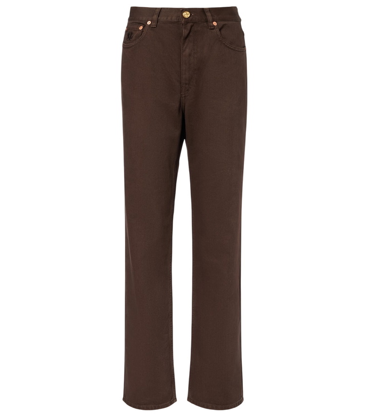 Photo: Blazé Milano Paso embroidered straight jeans