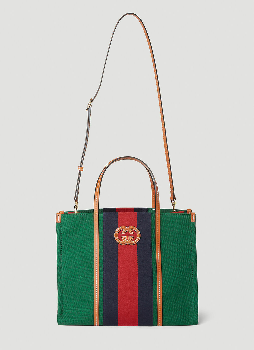 【GUCCI】INTERLOCKING G TOTE BAG Gucci - Interlocking G tote bag White - The Corner
