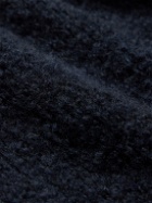 Richard James - Wool-Blend Bouclé Rollneck Sweater - Blue