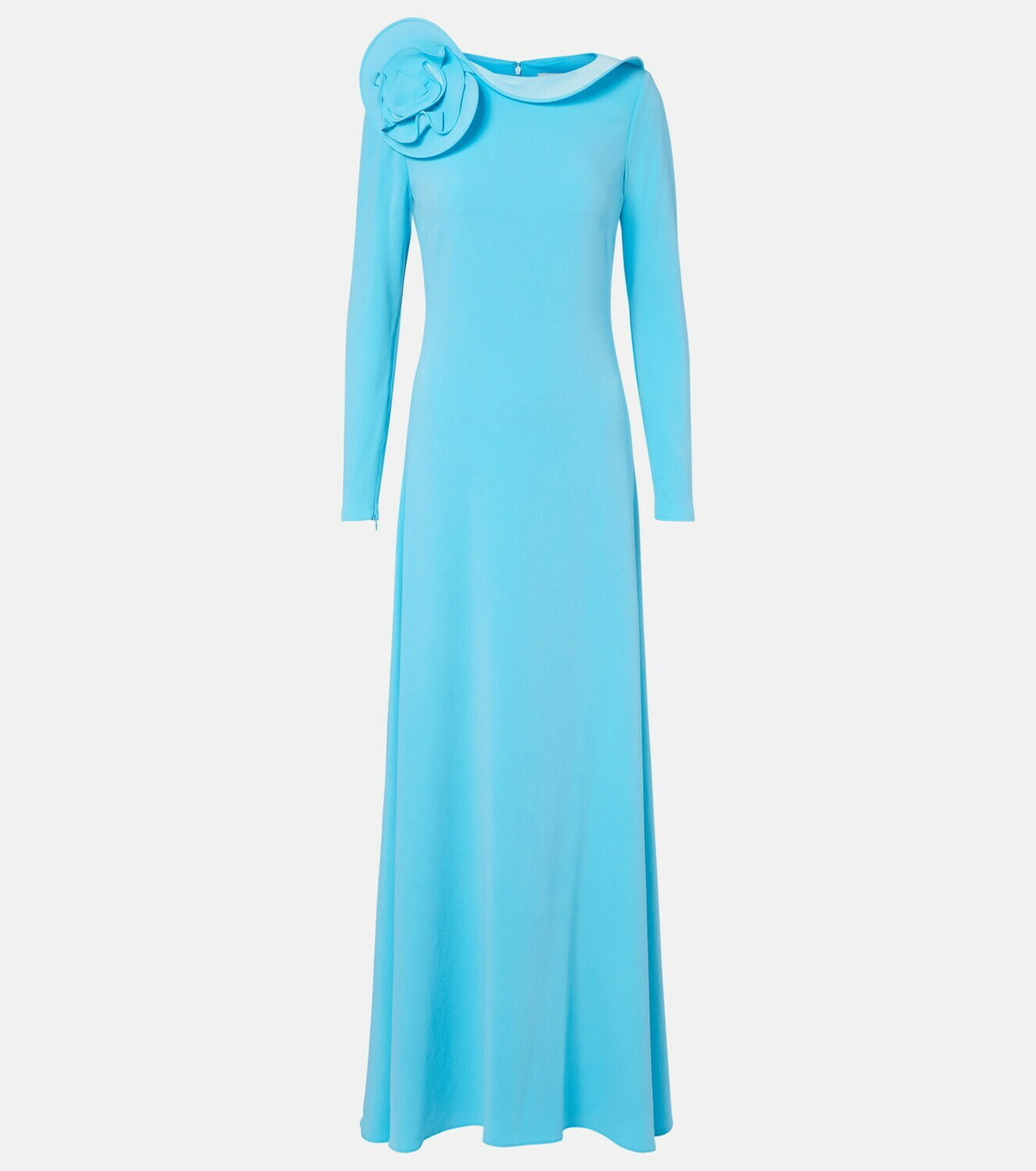 Roland Mouret Floral-appliqué gown