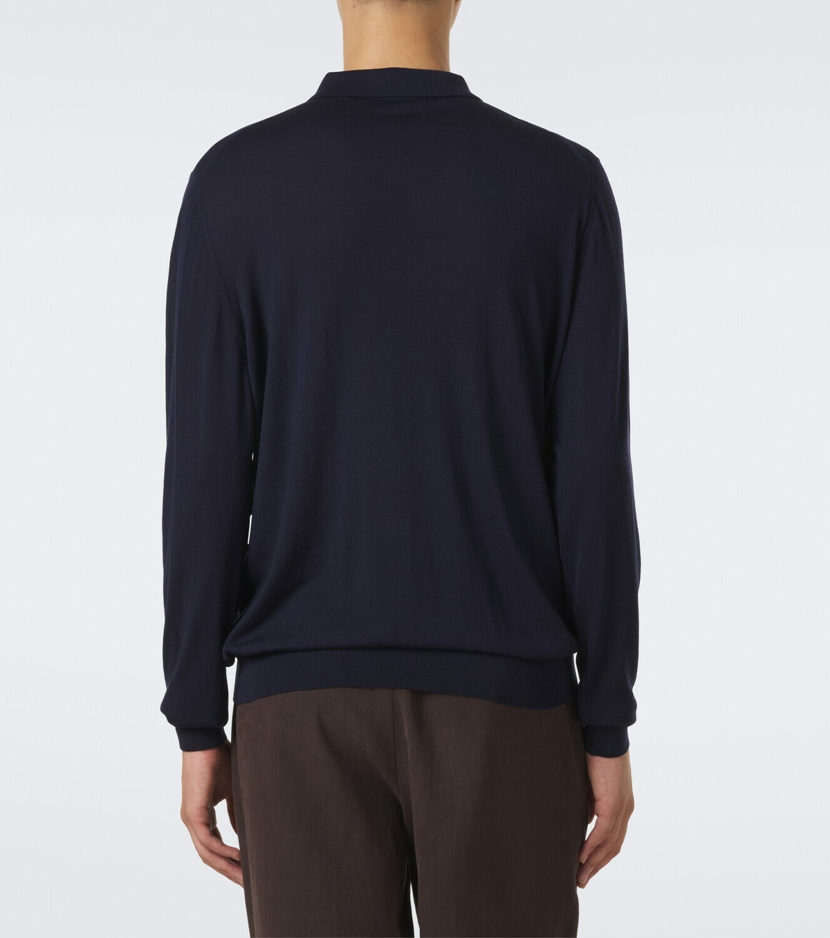 Kiton Wool polo sweater