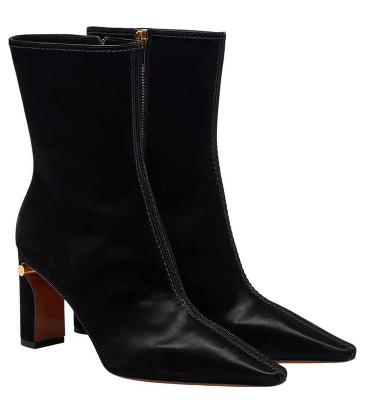 Photo: McQueen Embellished ankle boots