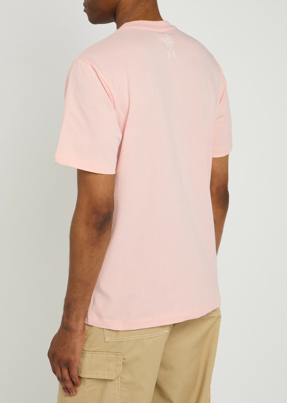Billionaire Boys Club Small Arch Logo Printed Cotton T-shirt Pink