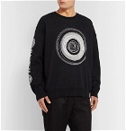 Flagstuff - Logo-Intarsia Cotton Sweater - Black