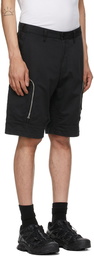 Stone Island Shadow Project Black Cargo Bermuda Shorts