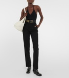 Khaite Thaiane halterneck top