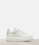 McQueen Oversized leather sneakers