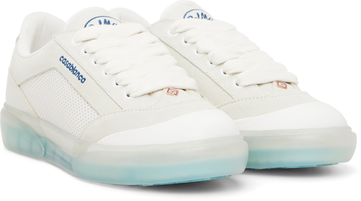 Casablanca White 'Del Mar' Sneakers