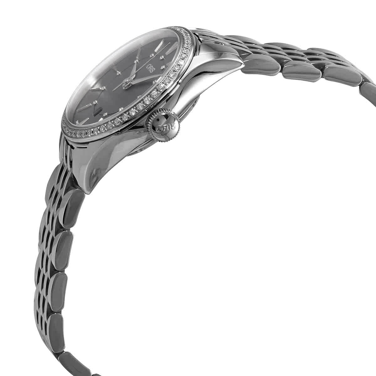 Oris Artelier Date Automatic Diamond Ladies Watch 01 561 7722 4953-07 8 14 88