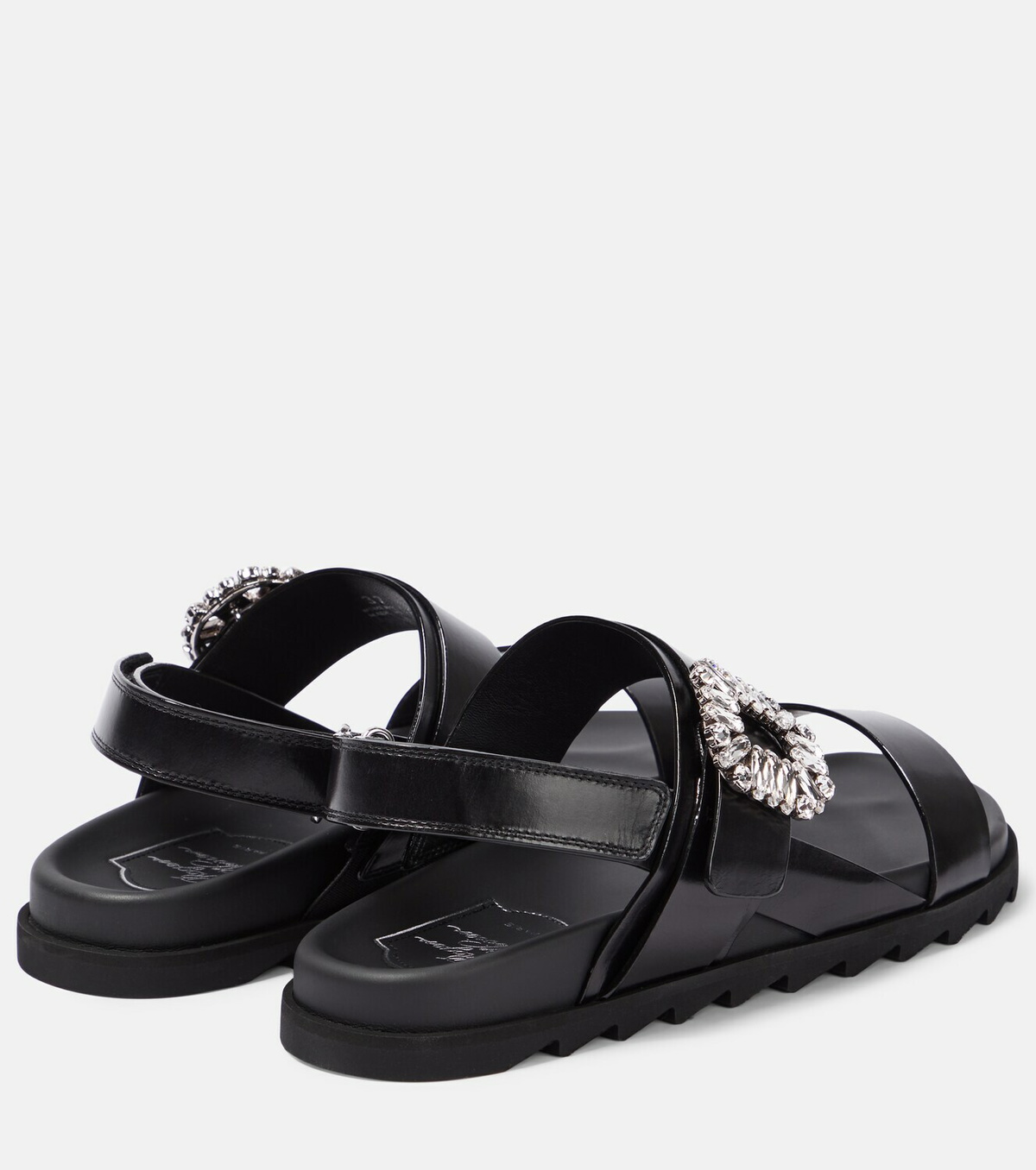 【関税込み】ROGER VIVIER SLIDY VIV' RHINESTONE SANDALS Roger Vivier Slidy Viv Rhinestone Sandals | italist, ALWAYS