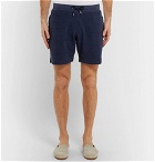 Orlebar Brown - Afador Cotton-Terry Drawstring Shorts - Men - Navy
