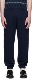 Lacoste Navy Fleece Sweatpants