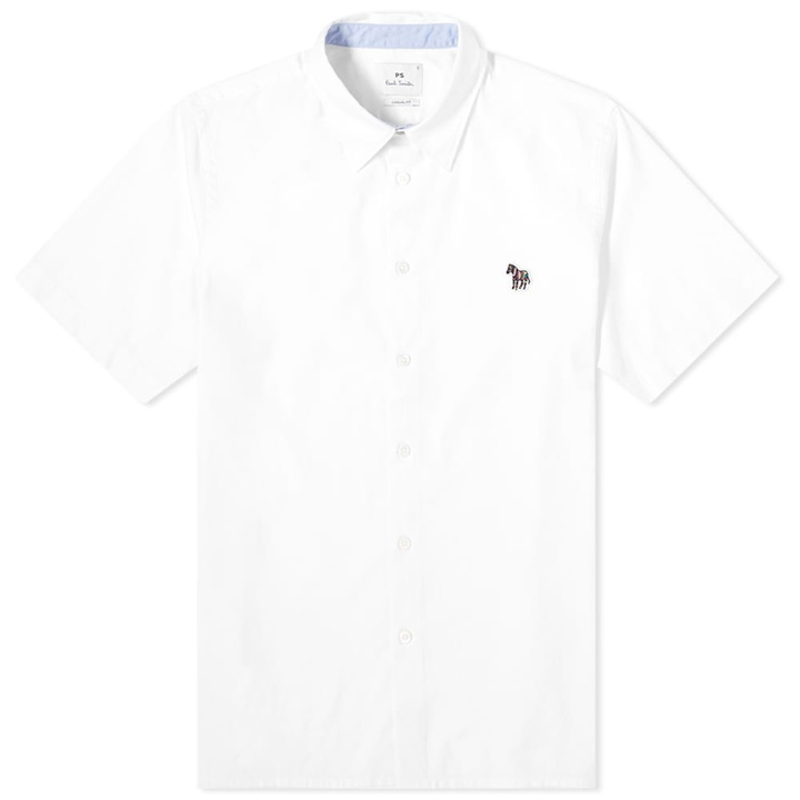 Photo: Paul Smith Short Sleeve Zebra Oxford Shirt