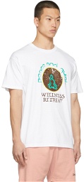 Museum of Peace & Quiet White 'Wellness Retreat' T-Shirt
