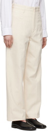 Carven Off-White 5-Pocket Jeans