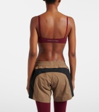 Balenciaga Logo sports bra