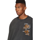 Off-White Black Pictogram Incompiuto Sweatshirt