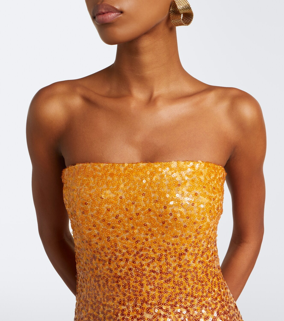 Christopher Esber Ombré sequined gown