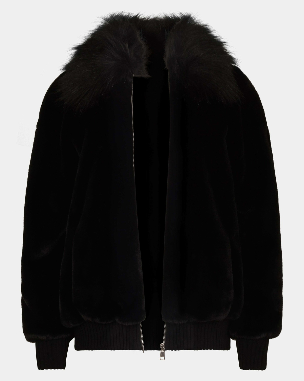 Steve Madden Silvia Coat in Black