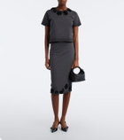 Prada Prada Chérie Mini leather top-handle bag