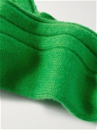 BOTTEGA VENETA - Ribbed Cashmere Socks - Green