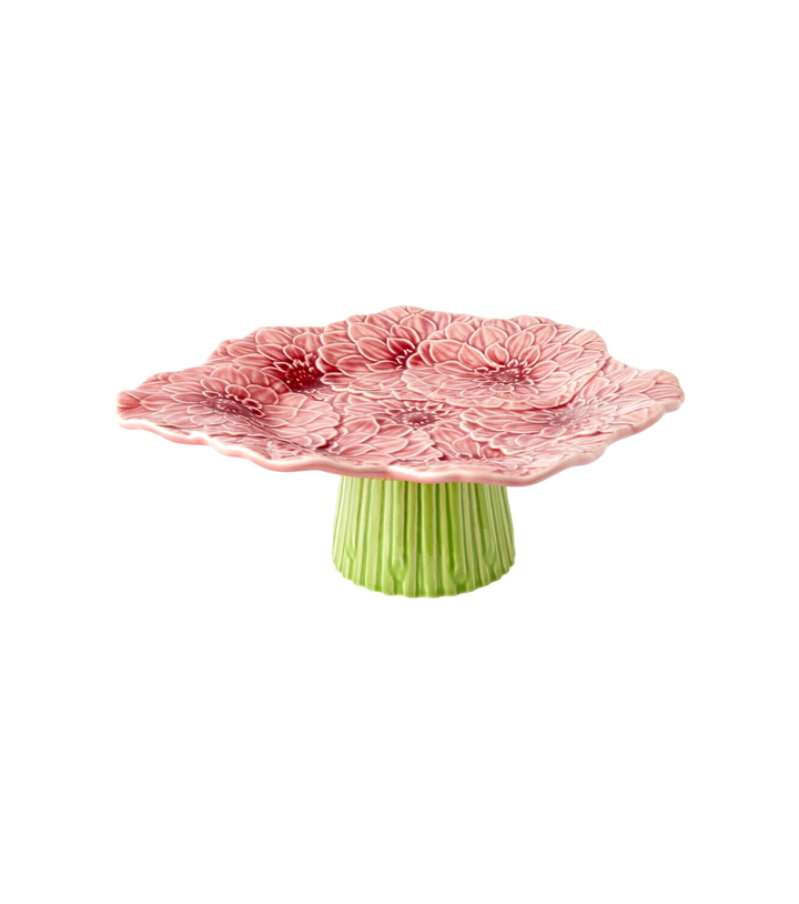 Photo: Bordallo Pinheiro Maria Flor Small earthenware cake stand