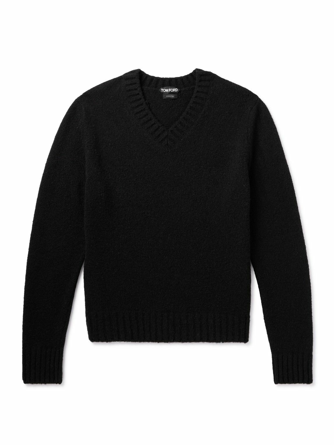 TOM FORD - Cashmere-Blend Sweater - Black TOM FORD
