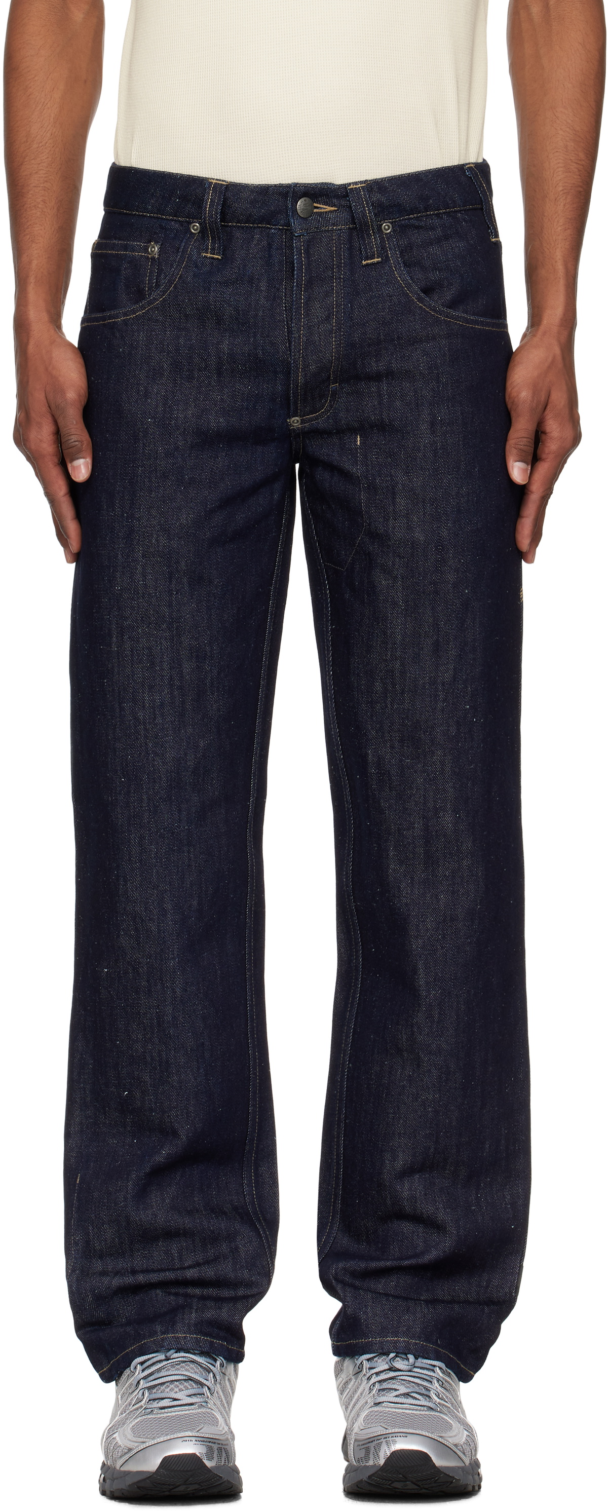 Maharishi Navy 6060 Dragon Hemp Denim Jeans