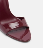 Paris Texas Lidia patent leather mules
